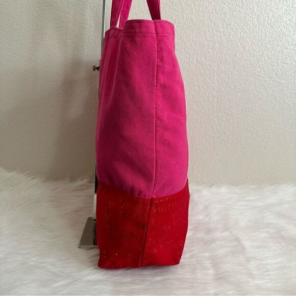 Victoria’s Secret Pink Red Metallic Large Tote - Picture 8 of 12